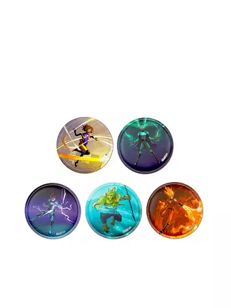 ERGOBAG | Klettie-Set "Feuerwehr" | bunt